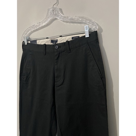 J. Crew Straight Fit Flex Chino Pants Men’s Black 31x32 Casual Career Preppy - Picture 9 of 15